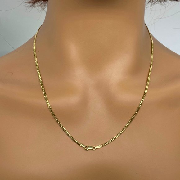 14K Yellow Gold 6.9 Grams Chain Necklace - Picture 3 of 5